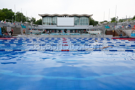 Chaika open-air swimming pool in Moscow