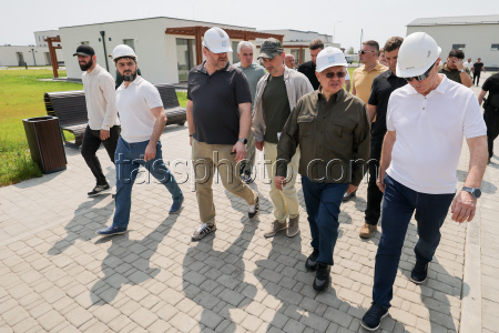 Russian Construction, Housing and Utilities Minister Faizullin on working trip to Kherson Region