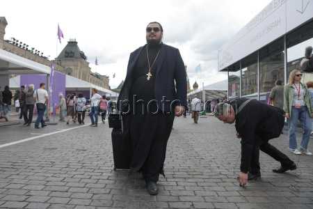 Red Square Book Festival in Moscow