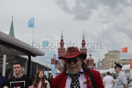 Red Square Book Festival in Moscow