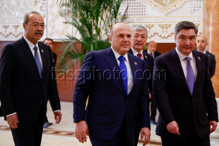 Russian PM Mishustin visits Tajikistan