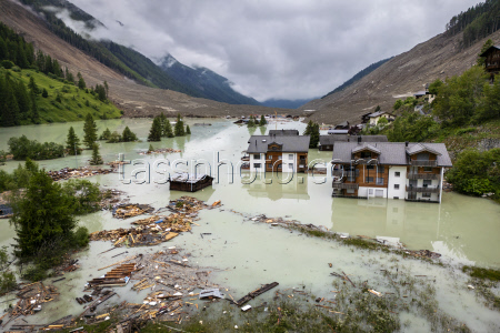 Aftermath of Birch Glacier collapse in Switzerland